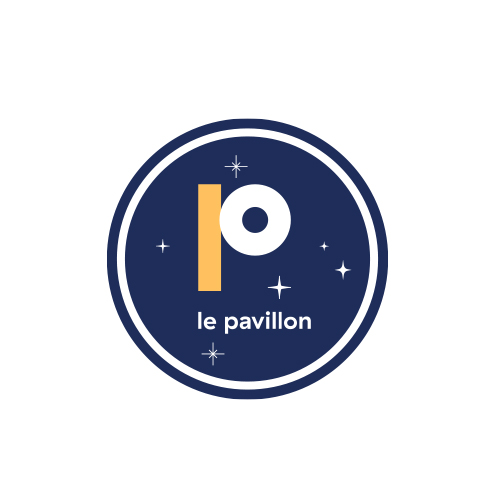 Logo Pavillon de Namur avec des étoiles