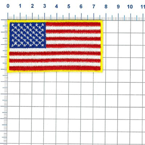 Bon à tirer drapeau usa