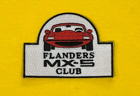 Écussons brodés Flanders MX-5 Club