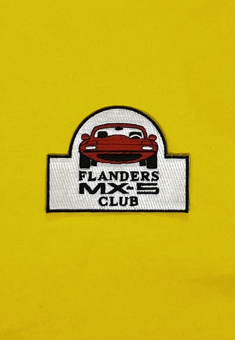 Écussons brodés Flanders MX-5 Club