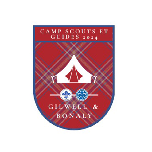 Logo camp scouts et guides Gilwell & Bonaly