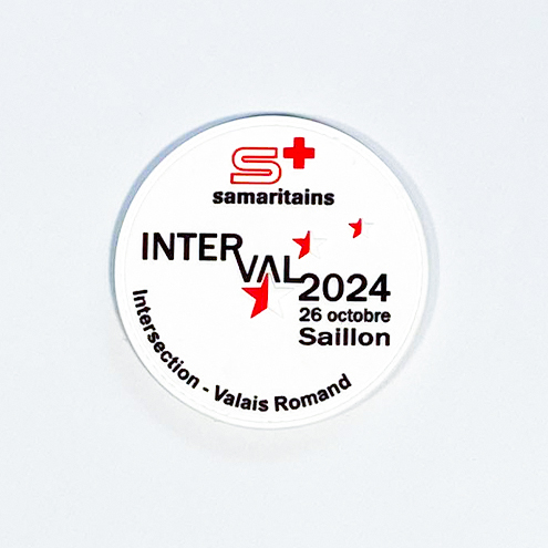 Écusson PVC 3D Samaritains Interval 2024