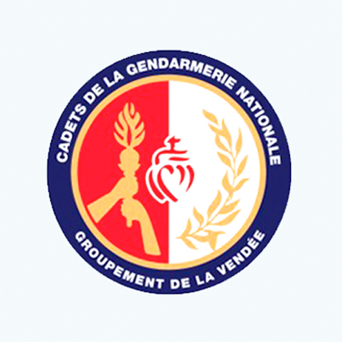 Logo cadets de la gendarmerie nationale de la Vendée